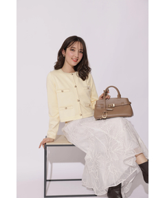 フラワーエンブロイダリーフレアスカート | スカート | Apuweiser