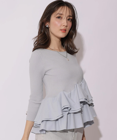 ふわふわレースラインカーデ | カーデ | Apuweiser-riche