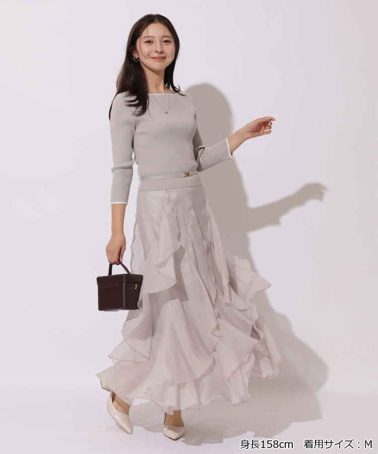 ルミネ21 ワンピース　専用 ルミネ限定》ペタルヘムドッキングワンピース | ワンピース