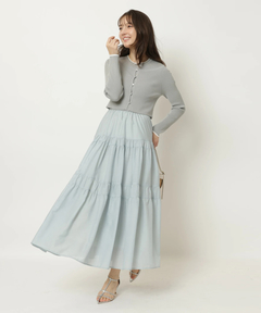 Apuweiser-riche(アプワイザー・リッシェ) |ギャザリングドッキングワンピース