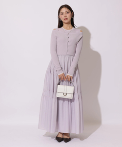 Apuweiser-riche(アプワイザー・リッシェ) |ギャザリングドッキングワンピース