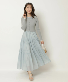 Apuweiser-riche(アプワイザー・リッシェ) |ギャザリングドッキングワンピース