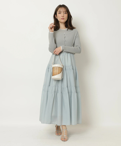 Apuweiser-riche(アプワイザー・リッシェ) |ギャザリングドッキングワンピース