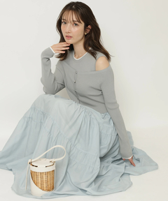 Apuweiser-riche(アプワイザー・リッシェ) |ギャザリングドッキングワンピース