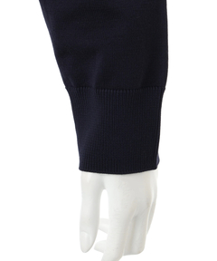 Apuweiser-riche(アプワイザー・リッシェ) |レース衿ロゴショートニット