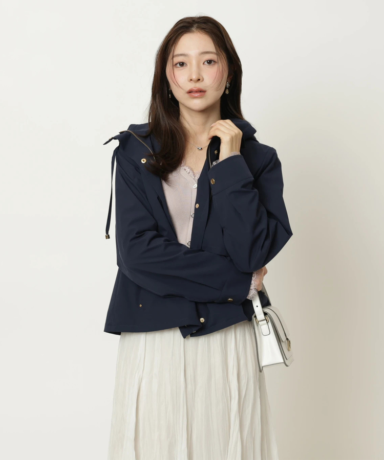 バックリボンフードブルゾン | ブルゾン | Apuweiser-riche