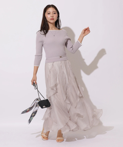 Apuweiser-riche(アプワイザー・リッシェ) |【Arpege story限定】ペタルヘムドッキングワンピース