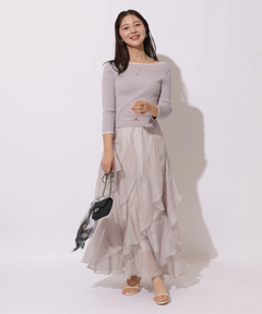 Apuweiser-riche(アプワイザー・リッシェ) |【Arpege story限定】ペタルヘムドッキングワンピース