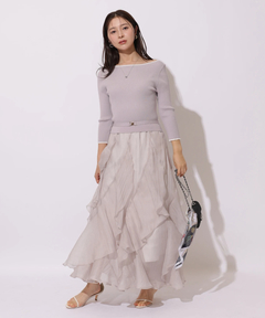 Apuweiser-riche(アプワイザー・リッシェ) |【Arpege story限定】ペタルヘムドッキングワンピース