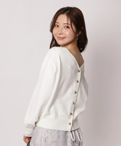 Apuweiser-riche(アプワイザー・リッシェ) |前後2WAYペールトーンニット