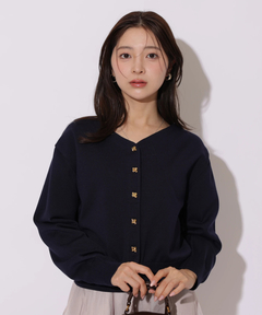 Apuweiser-riche(アプワイザー・リッシェ) |前後2WAYペールトーンニット