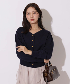 Apuweiser-riche(アプワイザー・リッシェ) |前後2WAYペールトーンニット