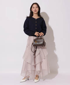 Apuweiser-riche(アプワイザー・リッシェ) |前後2WAYペールトーンニット