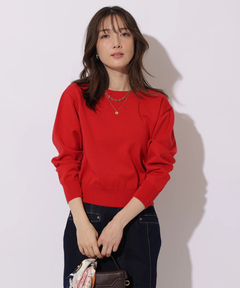 Apuweiser-riche(アプワイザー・リッシェ) |前後2WAYペールトーンニット