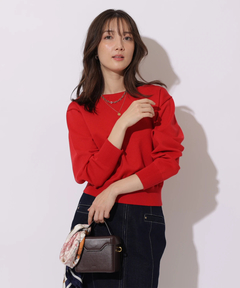 Apuweiser-riche(アプワイザー・リッシェ) |前後2WAYペールトーンニット