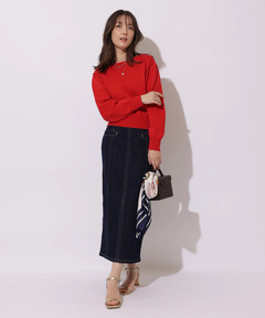 Apuweiser-riche(アプワイザー・リッシェ) |前後2WAYペールトーンニット