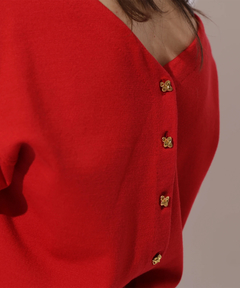 Apuweiser-riche(アプワイザー・リッシェ) |前後2WAYペールトーンニット