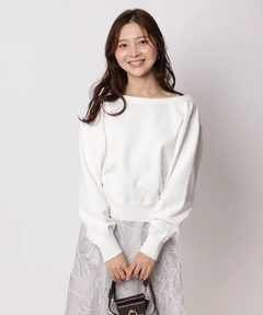 Apuweiser-riche(アプワイザー・リッシェ) |前後2WAYペールトーンニット