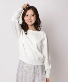 Apuweiser-riche(アプワイザー・リッシェ) |前後2WAYペールトーンニット