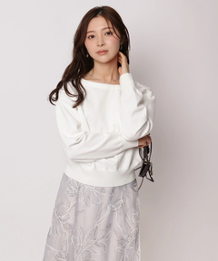 Apuweiser-riche(アプワイザー・リッシェ) |前後2WAYペールトーンニット