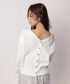 Apuweiser-riche(アプワイザー・リッシェ) |前後2WAYペールトーンニット