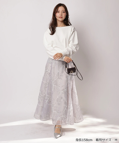 Apuweiser-riche(アプワイザー・リッシェ) |前後2WAYペールトーンニット