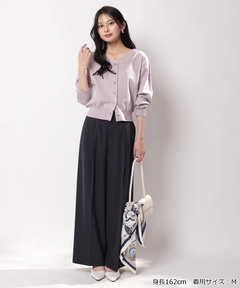 Apuweiser-riche(アプワイザー・リッシェ) |前後2WAYペールトーンニット