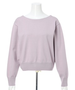 Apuweiser-riche(アプワイザー・リッシェ) |前後2WAYペールトーンニット