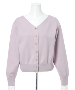 Apuweiser-riche(アプワイザー・リッシェ) |前後2WAYペールトーンニット