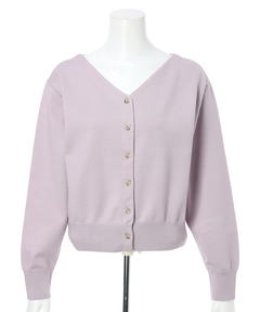 Apuweiser-riche(アプワイザー・リッシェ) |前後2WAYペールトーンニット