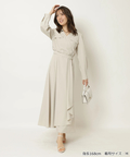 店舗限定》カシュクールラッフルシャツワンピース | ワンピース