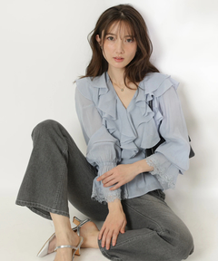 トップス 青 商品一覧（レディース） │【公式通販】Arpege story