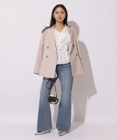 Apuweiser-riche(アプワイザー・リッシェ) |レースディテールフリルブラウス