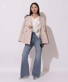 Apuweiser-riche(アプワイザー・リッシェ) |レースディテールフリルブラウス