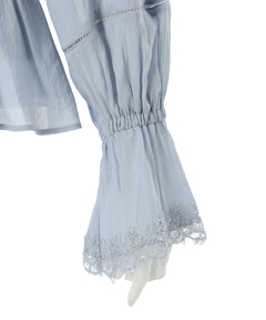 Apuweiser-riche(アプワイザー・リッシェ) |レースディテールフリルブラウス