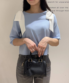 Apuweiser-riche(アプワイザー・リッシェ) |ダブルリボンスリットニット