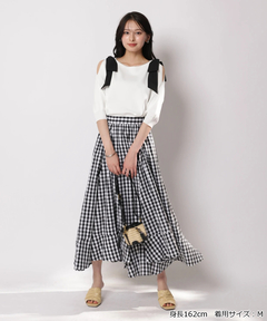 Apuweiser-riche(アプワイザー・リッシェ) |ダブルリボンスリットニット