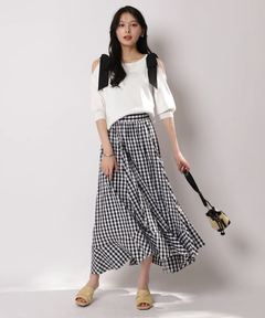 Apuweiser-riche(アプワイザー・リッシェ) |ダブルリボンスリットニット