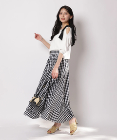 Apuweiser-riche(アプワイザー・リッシェ) |ダブルリボンスリットニット