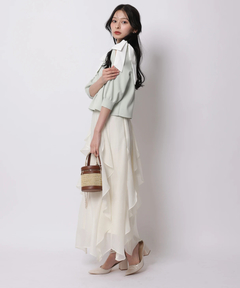 Apuweiser-riche(アプワイザー・リッシェ) |ダブルリボンスリットニット