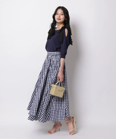 Apuweiser-riche(アプワイザー・リッシェ) |ダブルリボンスリットニット