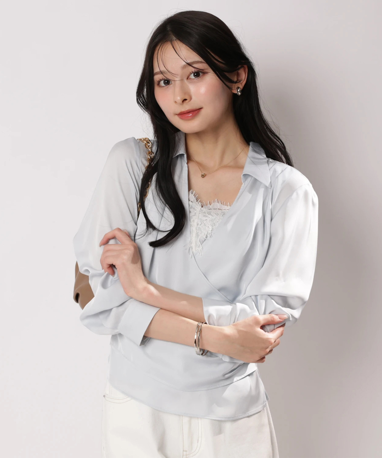 カシュクールレースキャミセット | シャツ・ブラウス | Apuweiser