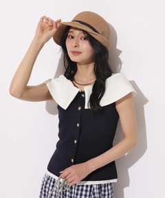 ♡Arpege story リボンアンサンブル♡新作新品♡ ルミネ横浜限定》リボンペプラムドッキングカットソー | Tシャツ