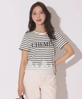 レーストリム刺繍ロゴTシャツ | Tシャツ・カットソー | Apuweiser