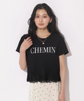 WEB LIMITED]レーストリム刺繍ロゴTシャツ | Tシャツ・カットソー
