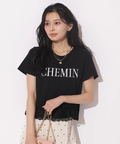 WEB LIMITED]レーストリム刺繍ロゴTシャツ | Tシャツ・カットソー