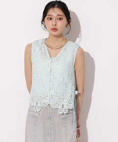Apuweiser-riche(アプワイザー・リッシェ) |《ルミネ池袋限定》2WAYバテンレースブラウス