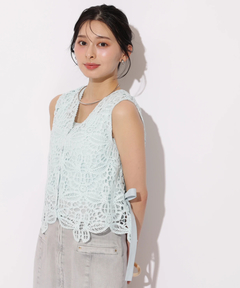 Apuweiser-riche(アプワイザー・リッシェ) |《ルミネ池袋限定》2WAYバテンレースブラウス