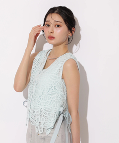 Apuweiser-riche(アプワイザー・リッシェ) |《ルミネ池袋限定》2WAYバテンレースブラウス