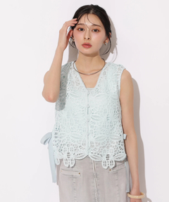 Apuweiser-riche(アプワイザー・リッシェ) |《ルミネ池袋限定》2WAYバテンレースブラウス